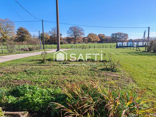 Maison type bressan avec dépendances, à rénover