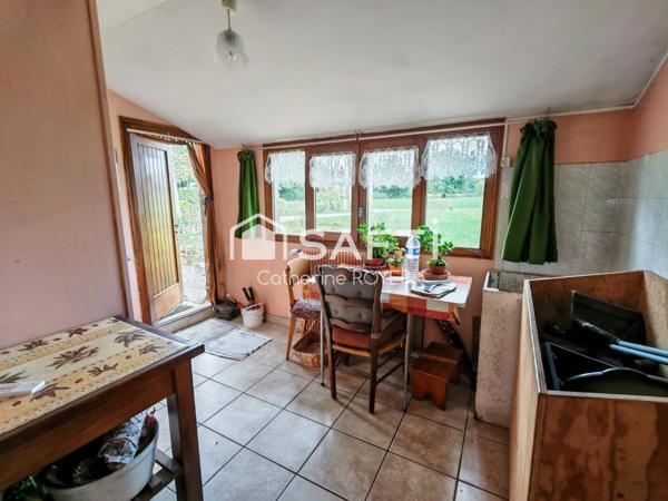 Maison type bressan avec dépendances, à rénover