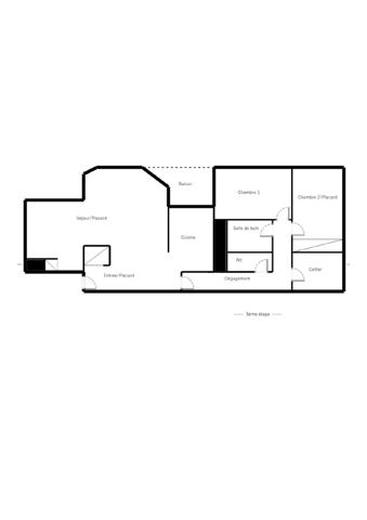 LIVRY GARGAN appartement T4 6 85 M2 cave et place de parking