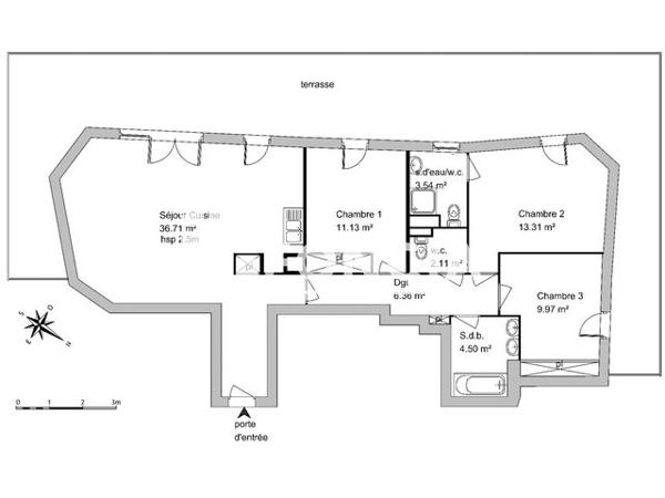 Location Appartement 4 pièces 87.81 m² - 4163 BOULEVARD PAUL VALERY Montpellier 34070