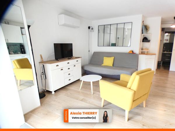 Pinède. Appartement 2 pièces en rez-de-jardin