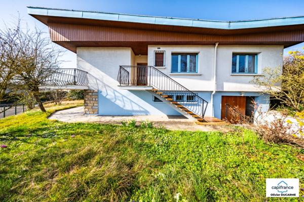 Maison à vendre 7 pièces SAINT APOLLINAIRE (21) 5 chambres, terrain arboré de 542 m² avec garage