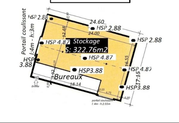 À VENDRE – LOCAL D’ACTIVITÉ INDÉPENDANT 323 m² – VIRAZEIL (47)