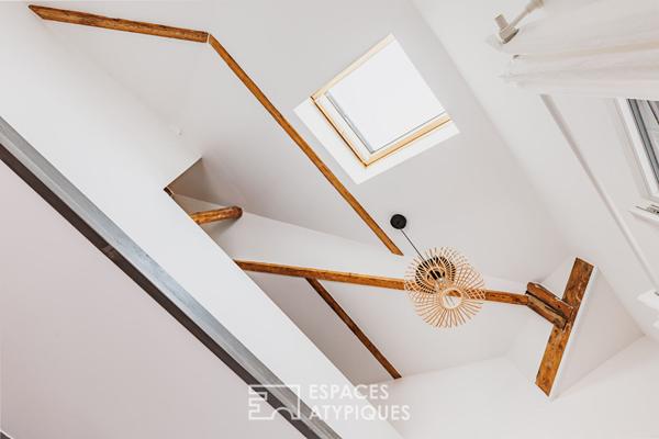 Dernier étage baigné de lumière au coeur d’Arcachon