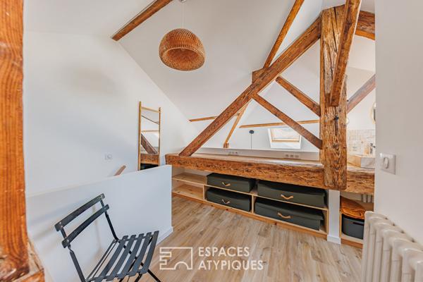 Dernier étage baigné de lumière au coeur d’Arcachon