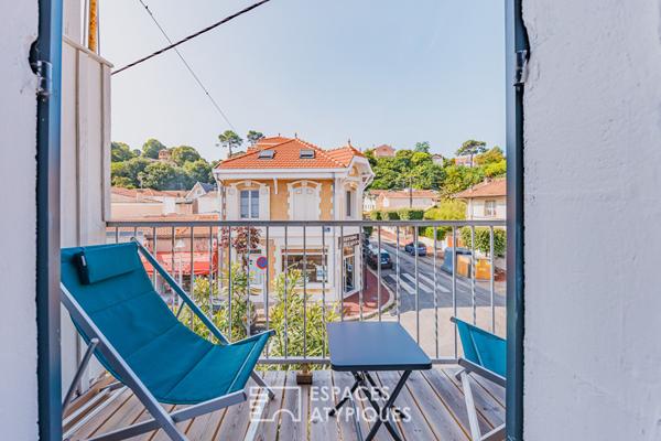 Dernier étage baigné de lumière au coeur d’Arcachon