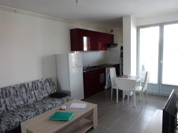 NARBONNE, PROCHE QUAI DE LORRAINE, ,Appartement de type 2 meublé avec terrasse et parking.