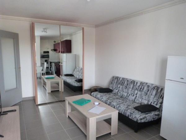 NARBONNE, PROCHE QUAI DE LORRAINE, ,Appartement de type 2 meublé avec terrasse et parking.