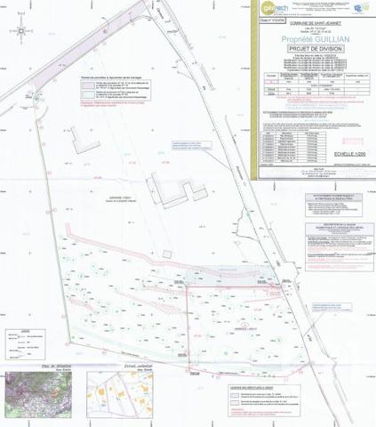 Terrain à vendre  5300 m2 ST JEANNET - 06