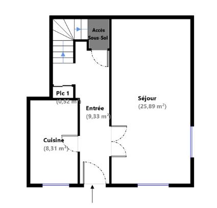 Saint-Cloud (92210) SAINT-CLOUD - TRIANGLE D'OR - MAISON DE VILLE MEULIERE 5 PIECES