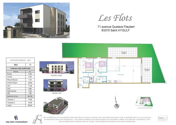 Appartement 3 pièces