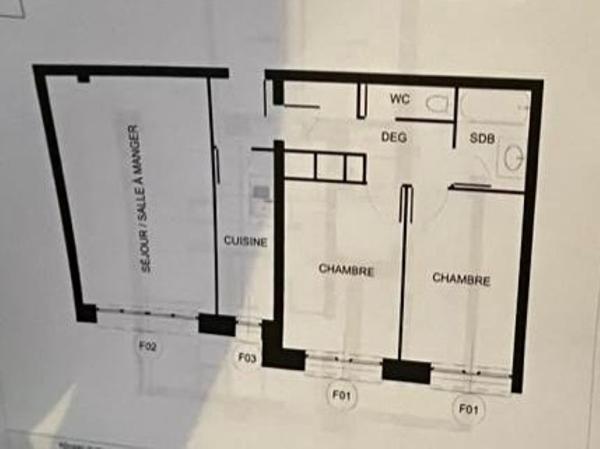 Appartement Clichy 3 pièce(s) 67 m2