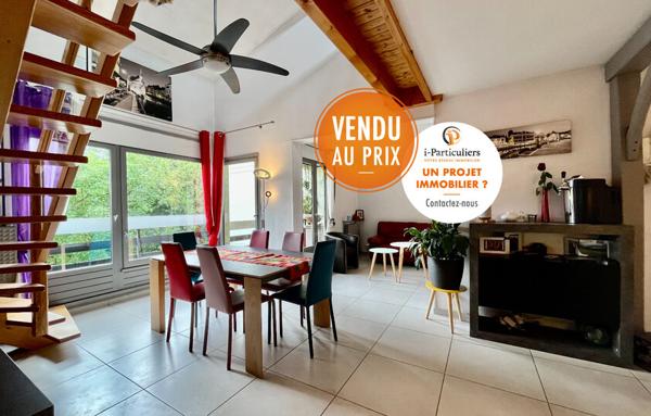 T4 DUPLEX en dernier étage à ANNECY/SEYNOD