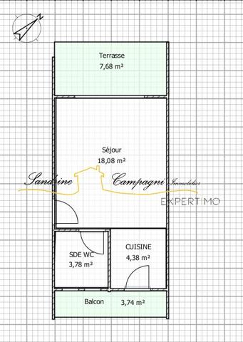 Avignon (84000) AVIGNON proche remparts - STUDIO meublé + cave, vendu libre de toute occupation