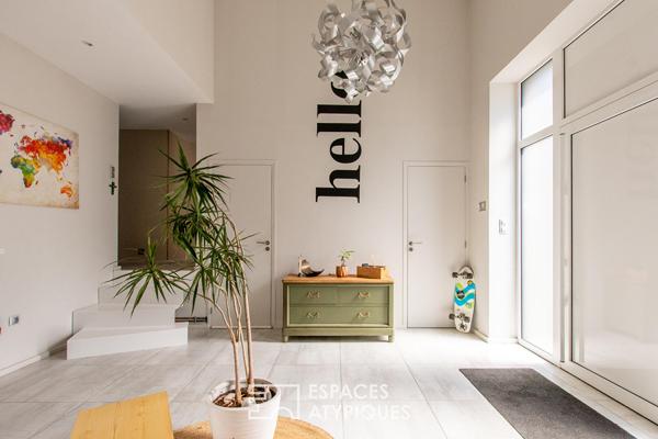 L’exception : belle maison bourgeoise et son extension contemporaine en coeur de ville