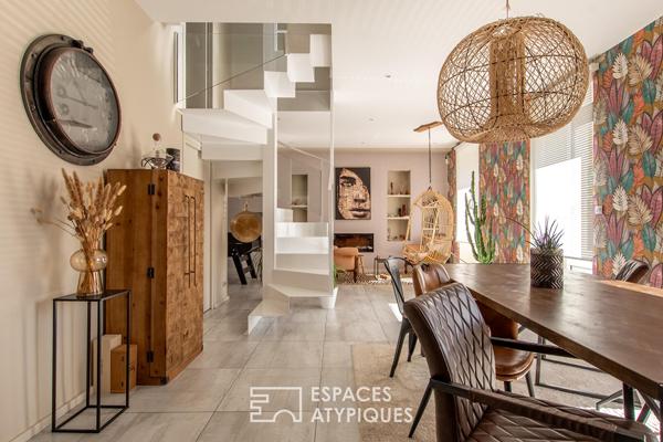 L’exception : belle maison bourgeoise et son extension contemporaine en coeur de ville