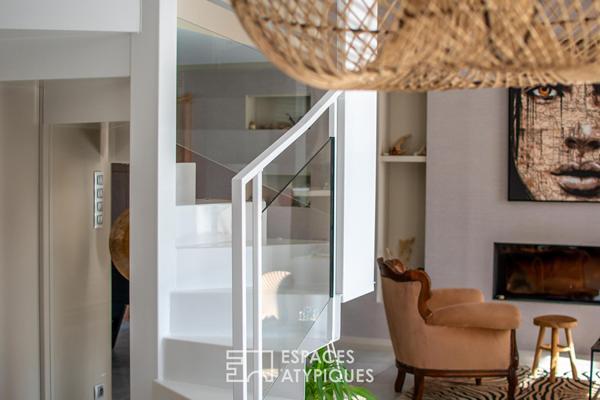 L’exception : belle maison bourgeoise et son extension contemporaine en coeur de ville