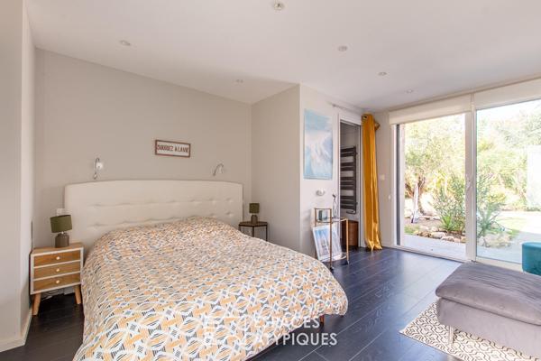 L’exception : belle maison bourgeoise et son extension contemporaine en coeur de ville