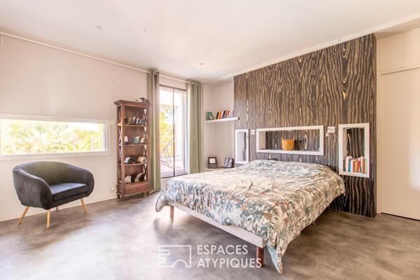 L’exception : belle maison bourgeoise et son extension contemporaine en coeur de ville