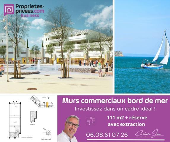 PORT LEUCATE -  MURS COMMERCIAUX 111 m²