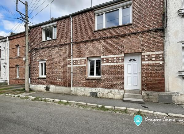 Maison mitoyenne 1 côté à vendre, 9 pièces - Hirson 02500