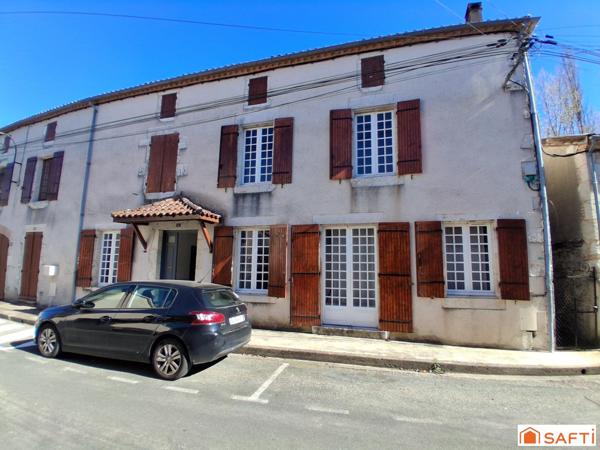 Maison en pierre 156m2, 5 chambres, terrain 2000m2