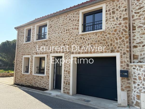 Saint-Forget (78720) Charmante maison de village individuelle tout juste rénovée de 63m2 avec 2 grandes chambres.