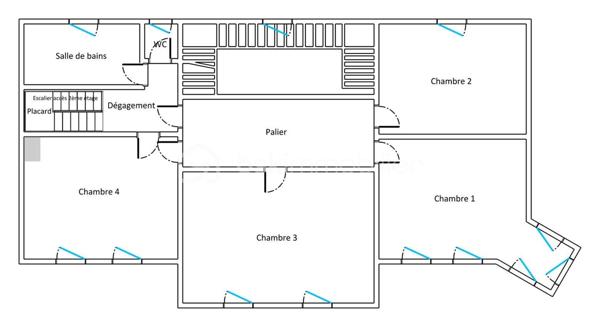 Maison de maitre de 300 m²