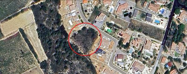 TERRAIN A BATIR DE 1 178 m² à LA PALME