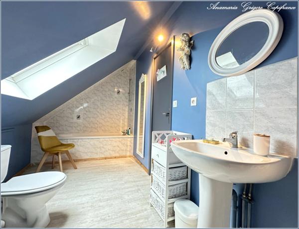 Courville-Sur-Eure, maison 4 chambre, terrain clos de 544 m²