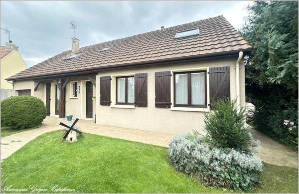 Courville-Sur-Eure, maison 4 chambre, terrain clos de 544 m²