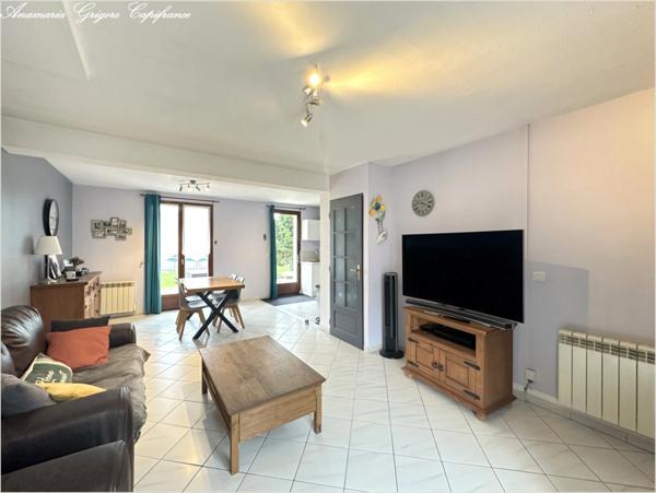 Courville-Sur-Eure, maison 4 chambre, terrain clos de 544 m²