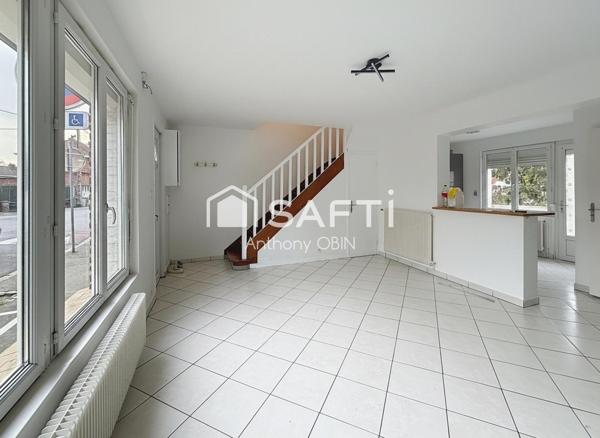 Proche centre ville, Maison 3 chambres, jardin, grande cave
