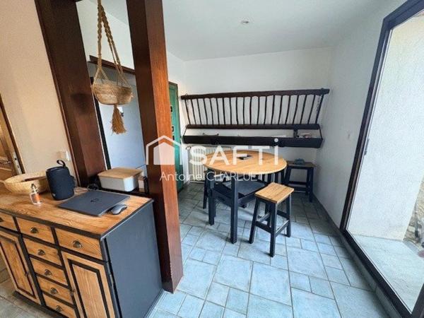 Maison de bourg 128m² - 3 chambres - aucuns travaux à prévoir - Terrain de 238m²