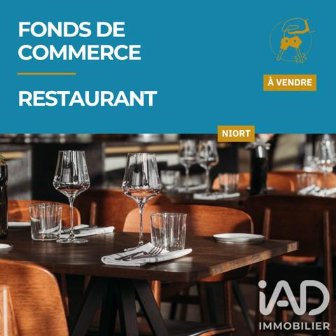 Restaurant à vendre 50 m² Niort