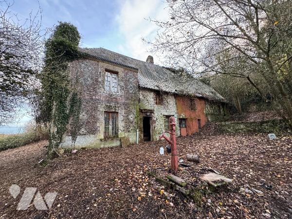 A GOUFFERN EN AUGE - SURVIE (ORNE) - Maison en ruines des 17ème et 18ème siècles à rénover