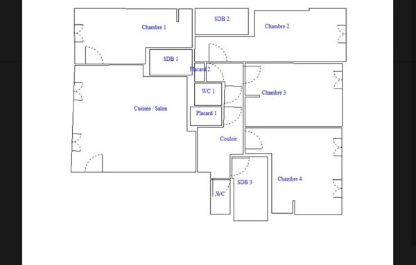 Appartement de 104 m²