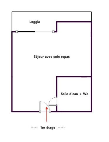 Appartement à vendre 1 pièce 18 m² Balaruc-les-Bains