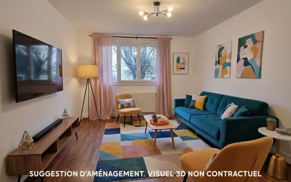 Appartement à vendre    3 pièces • 52,68 m2 Caluire-et-Cuire