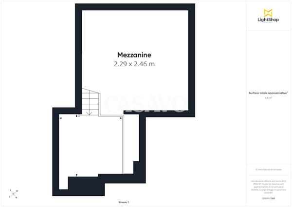 Vente Appartement 1 pièce de 30m² - 92600 Asnières-sur-Seine