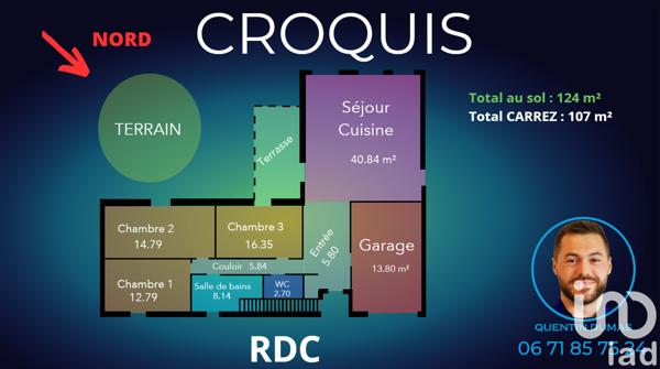 Appartement à vendre 4 pièces 107 m² Hasparren