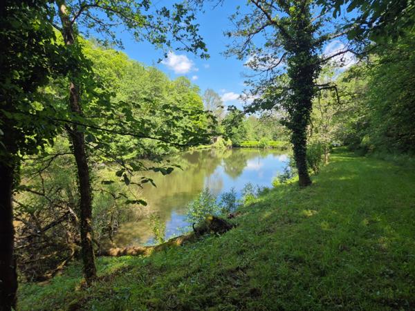 Deux beaux étangs, 6500 m2 d'eau pour pêche et loisirs sur un espace total de deux hectares de terrains