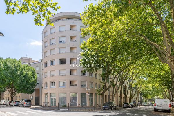 Charmant studio de 24 m² avec ascenseur, cave et vue dégagée sur verdure – Lyon 3ème (Montchat / Villette)
