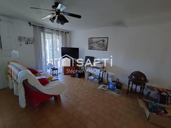 Maison de 75 m² sur un terrain clos de 550 m²