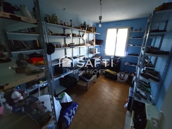 Maison de 75 m² sur un terrain clos de 550 m²