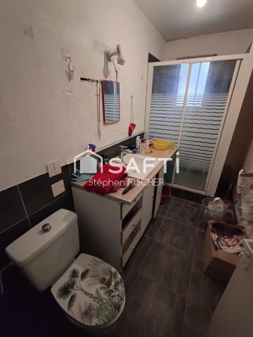 Maison de 75 m² sur un terrain clos de 550 m²