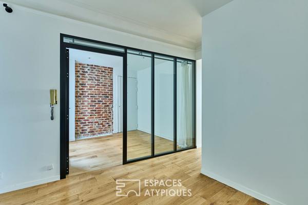 Ancien studio photo transformé en triplex à Marcadet – Poissonniers