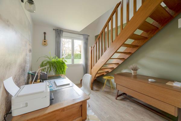 A vendre centre de MELESSE, maison 4 chambres, parcelle d'environ 440m², 140 m² habitable