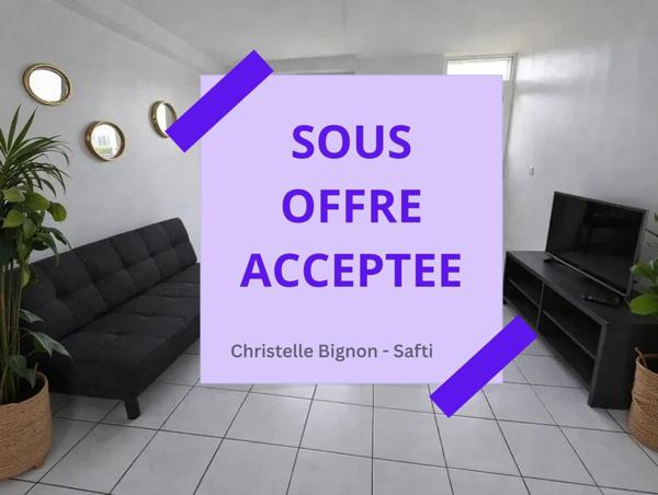 Appartement Studio 28m2 avec jardin