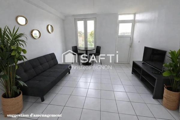 Appartement Studio 28m2 avec jardin